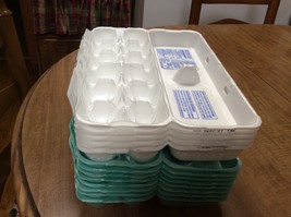 12+ Clean Used Styrofoam Egg Cartons Hobby/Craft/Art/Storage/Jewelry/Molds - $6.50