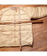 NEW With Tags Down Puffer Jacket Banana Cream Size XL Delf Wear Vtg Y2K 90s - $36.92 CAD