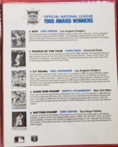 Official National League 1988 Award Winners set of 5 photos in wrong folder - £10.20 GBP