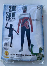 2nd Skin Kids Full-Body Stretch Jumpsuit Child Costume Size Large 4’6”-5’ - $19.79