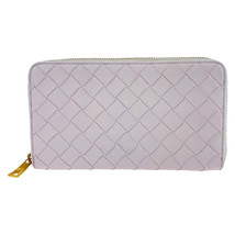 Bottega Veneta Lambskin Intrecciato Wallet Women Pink One Size - $589.00