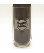 Vintage 2 Side White Logo Pepsi Cola 12 oz Clear Glass - £7.88 GBP