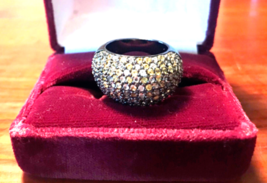 MCL Matthew Campbell Laurenza Gorgeous Sapphire Stardust Ring Sz 7 - $410.85