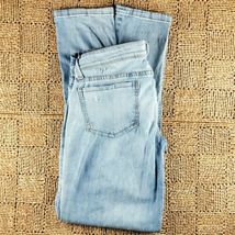 HART Denim Jeans Straight Leg Size 29 Light Blue Wash Distressed Style 12078 image 4