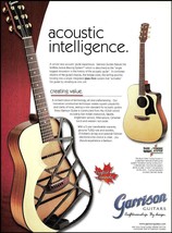 Garrison Acoustic Guitar w/ Griffiths Bracing X-Ray advertisement 2001 ad print - £3.37 GBP