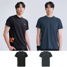 Victor 25S/S Men&#39;s Badminton T-Shirts Sports Training Tee AsiaFit VT25AT... - $48.36