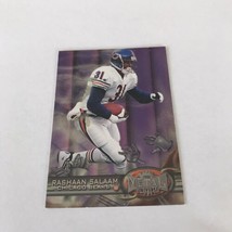 1997 Metal Universe Football Card #45 Rashaan Salaam Chicago Bears - £1.19 GBP