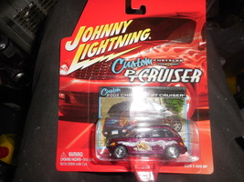 2002 Johnny Lightning J Custom PT Cruiser "BURGANDY" Mint Car On Sealed Card - $3.00