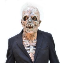 Scary Halloween Walking Dead Decaying Zombie Skeleton Skull Latex Mask - £17.63 GBP