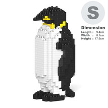 Emperor Penguin Sculptures (JEKCA Lego Brick) DIY Kit - £48.91 GBP