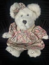 Vintage  Boyds Bear Katie B Berrijam 10&quot; Plush Floral Dress - $146.70 MXN