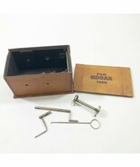 Vintage Kodak Wood Film Tank  6.5x4x4 inches - $643.33 MXN