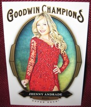 2020 Upper Deck Goodwin Champions #13 Jhenny Andrade Model - £3.57 GBP