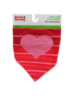 Love Dog Bandana - Pink Stripe - Boots &amp; Barkley™ - £3.88 GBP