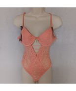 Rachel Rachel Roy Lace Underwire Teddy Large Crabapple NWT - $19.95