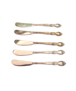 5 IMI4 BUTTER SPREADERS  IMPERIAL INTERNATIONAL  STAINLESS FLATWARE - £8.28 GBP
