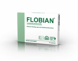 Flobian reduces flatulence, eliminates gases, removes stomach pain - $18.40