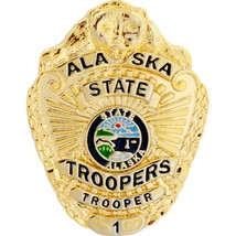 Alaska State Trooper Badge Pin 1&quot; - £7.43 GBP