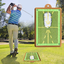 Golf Training Mat for Swing Detection Batting, Clearly Shows Impact Traces - £14.71 GBP
