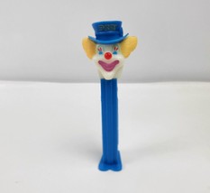 Vintage Pez Peter the Clown Pez Dispenser 1970 Footed Blue Made in Slovenia - $6.99