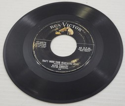 R) Elvis Presley - All Shook Up - That&#39;s When Heartaches - 45 RPM Vinyl Record - £4.65 GBP