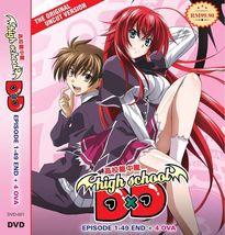 Dvd Anime~Uncut~English Dubbed~High School Dx D Season 1-4 (Vol.1-49 End+ 4 Ova) - £62.57 GBP