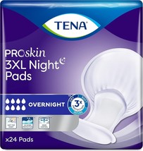 Tena ProSkin Incontinence Night Pads, Overnight Absorbency, 3XL 24Pads - $23.38