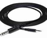 Hosa CMS-103 3.5 mm TRS to 1/4&quot; TRS Stereo Interconnect Cable, 3 Feet - $11.78+