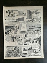 Vintage 1962 Chip Martin Bell Telephone System Original Full Page Ad - £5.23 GBP