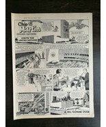 Vintage 1962 Chip Martin Bell Telephone System Original Full Page Ad - £5.22 GBP