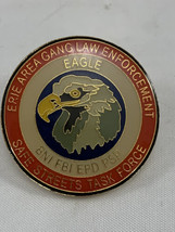 FBI Department Of Justice Erie Safe Streets Task Force Eagle lapel pin p... - $18.81