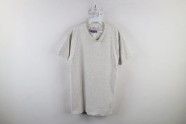 Vintage 90s MLB Baseball Mens Medium Distressed Blank T-Shirt Heather Gr... - £27.09 GBP