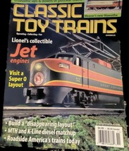 Classic Toy Trains November 2001 Disappearing Layout Lionel Jet Express - £6.21 GBP