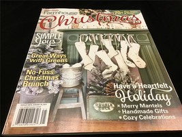 Country Sampler Farmhouse Style Magazine Christmas 70+ Tips, Tricks &amp; DIYs - $11.00