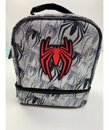 Marvel Spiderman Gamerverse Lunch Bag Daul Compartment Insulated NEW - $27.12