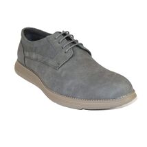 Men's Adolfo Shoes Soft Comfortable Dress Casual Light Weight Lace Up 3240 Gray image 2