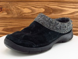 Dansko Sz 41 Slipper Shoes Black Leather M  Women - £31.32 GBP
