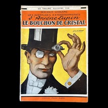 ca 1910 Arsene Lupin Le Bouchon de Cristal Magazine Illustrated by Léo Fontan - £25.98 GBP
