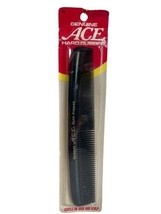 Ace Hard Rubber Comb 7&quot; Black 28 Made in USA Vintage New - $27.55