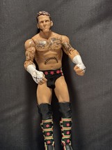 CM Punk WWE Action Figure (Loose) - Mattel 2012 - Black/Red/Green Boots &amp; Trunks - £7.77 GBP