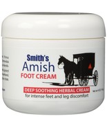 SMITH&#39;S AMISH Foot Cream (4 oz.) Deep Soothing Herbal Cream for Intense ... - €29,71 EUR