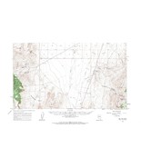 Mc Coy Quadrangle Nevada 1961 Topo Map Vintage USGS 15 Minute Topographic - £13.29 GBP