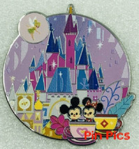Disney Mickey and Minnie Riding on the Mad Tea Party Joey Chou Artist Series pin - £13.99 GBP