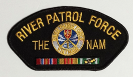 River Patrol Force Vietnam Nam Military Service Ribbons Embroidered 5.25&quot;w Patch - £6.24 GBP