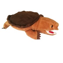 Snapping Turtle Stuffed Plush Stuffed Animal Bass Pro Shops Wild Life Brown - £14.11 GBP