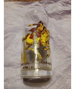 Bicentennial 8 Oz Drinking Glass 1776-1976 Collectible Glass - $160.30 MXN