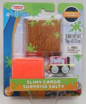 Thomas &amp; Friends MINIS Slimy Cargo Surprise Salty Figure inside Slime Glow Dark - £6.29 GBP