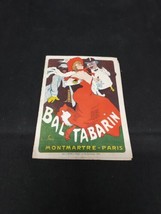 Old ca. 1930 “BAL TABARIN” Souvenir Theatre Advertising Paris France Ame... - £14.47 GBP