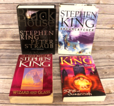 Steven King 4 Books Dreamcatcher, Black House, Dark Tower VI &amp; Dark Tower IV- HC - £28.80 GBP