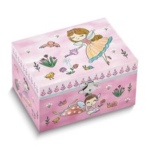 Children&#39;s Garden Fairy Mirrored Musical Jewelry Box - £38.36 GBP
